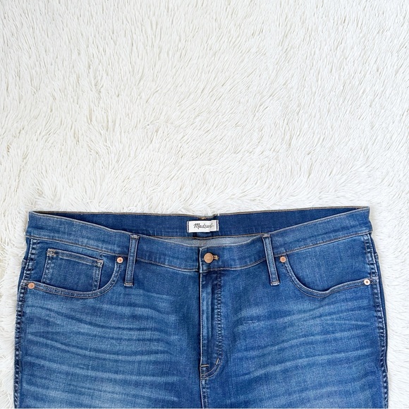MADEWELL 10” High Rise Skinny Jeans in Danny Wash Size 37P Plus Size - Picture 7 of 8